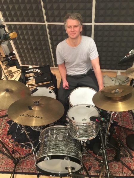 Drummer Martin Kollerup Sørensen